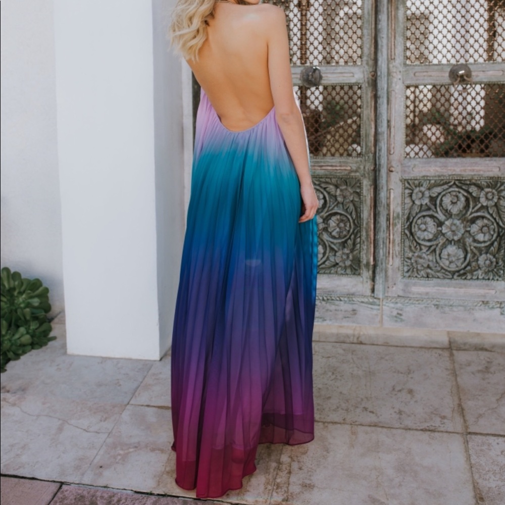 Ombré Maxi Dress